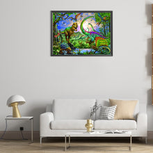 Load image into Gallery viewer, AB Diamond Painting - Full Round - Dinosaur Paradise (55*40CM)
