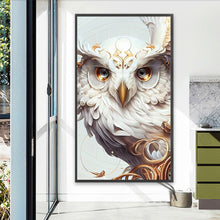 Load image into Gallery viewer, AB Diamond Painting - Full Round - metal owl (40*70CM)
