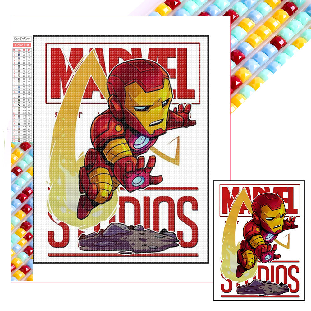 Diamond Painting - Full Square - Super hero (30*40CM)