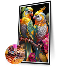 Load image into Gallery viewer, Diamond Painting - Full Round - romantic bird (40*70CM)
