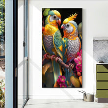 Load image into Gallery viewer, Diamond Painting - Full Round - romantic bird (40*70CM)
