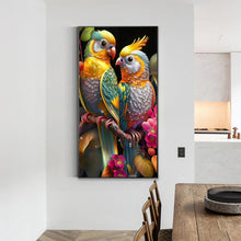 Load image into Gallery viewer, Diamond Painting - Full Round - romantic bird (40*70CM)
