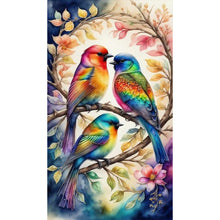 Load image into Gallery viewer, Diamond Painting - Full Round - romantic bird (40*70CM)
