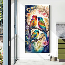 Load image into Gallery viewer, Diamond Painting - Full Round - romantic bird (40*70CM)
