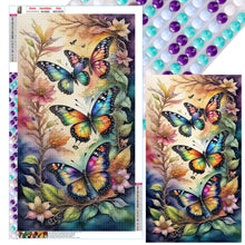 Load image into Gallery viewer, Diamond Painting - Full Round - butterfly dragonfly (40*70CM)

