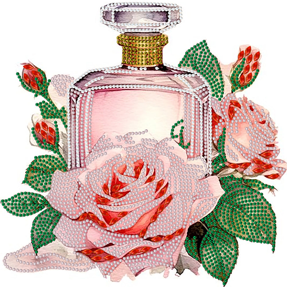 Diamond Painting - Partial Special Shaped - perfume (30*30CM)