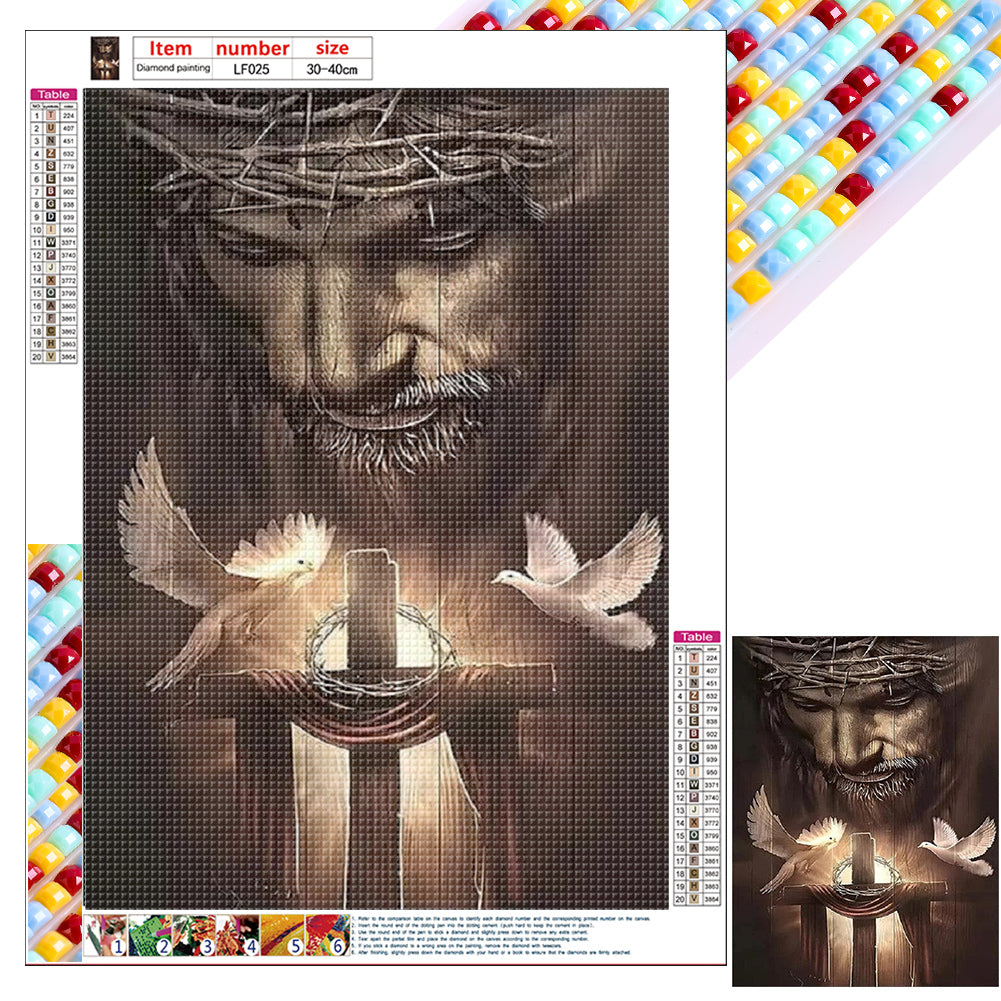 Diamond Painting - Full Square - Jesus (30*40CM)