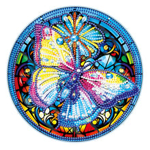 Load image into Gallery viewer, Wooden Desktop Diamond Painting Ornament Dragonfly for Home Office Desktop Decor
