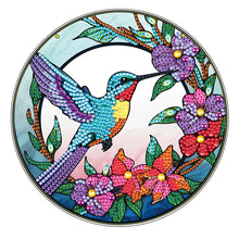 Load image into Gallery viewer, Wooden Desktop Diamond Painting Ornament Dragonfly for Home Office Desktop Decor
