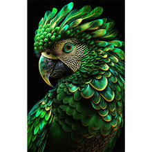 Load image into Gallery viewer, AB Diamond Painting - Full Round - green parrot (45*70CM)
