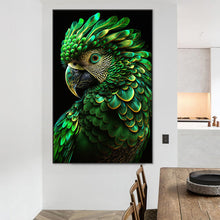 Load image into Gallery viewer, AB Diamond Painting - Full Round - green parrot (45*70CM)
