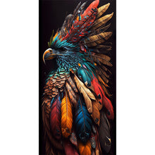 Load image into Gallery viewer, AB Diamond Painting - Full Round - siberian eagle (40*80CM)
