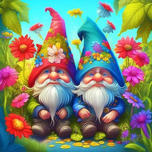 Load image into Gallery viewer, Diamond Painting - Full Round - Garden Gnome (40*40CM)
