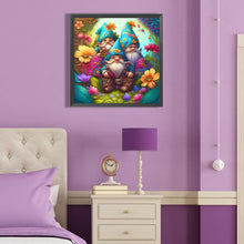 Load image into Gallery viewer, Diamond Painting - Full Round - Garden Gnome (40*40CM)
