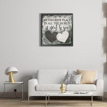 Load image into Gallery viewer, Diamond Painting - Full Round - black and white love heart (50*50CM)
