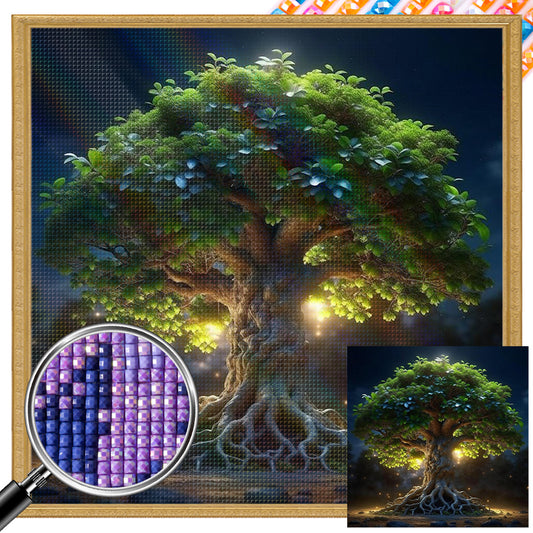 AB Diamond Painting - Full Square - life Tree (40*40CM)