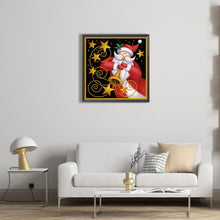 Load image into Gallery viewer, AB Diamond Painting - Full Square - cute santa claus (30*30CM)
