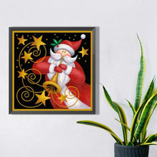 Load image into Gallery viewer, AB Diamond Painting - Full Square - cute santa claus (30*30CM)
