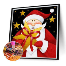 Load image into Gallery viewer, AB Diamond Painting - Full Square - cute santa claus (30*30CM)
