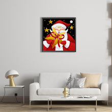 Load image into Gallery viewer, AB Diamond Painting - Full Square - cute santa claus (30*30CM)
