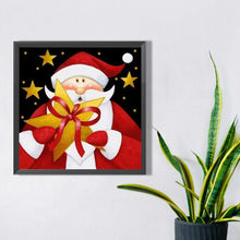 Load image into Gallery viewer, AB Diamond Painting - Full Square - cute santa claus (30*30CM)
