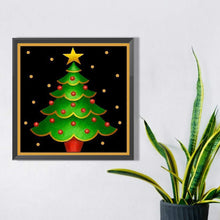 Load image into Gallery viewer, AB Diamond Painting - Full Square - cute santa claus (30*30CM)
