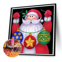 Load image into Gallery viewer, AB Diamond Painting - Full Square - cute santa claus (30*30CM)
