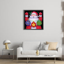 Load image into Gallery viewer, AB Diamond Painting - Full Square - cute santa claus (30*30CM)
