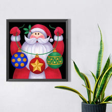 Load image into Gallery viewer, AB Diamond Painting - Full Square - cute santa claus (30*30CM)
