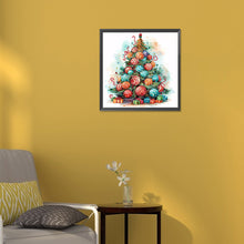 Load image into Gallery viewer, Diamond Painting - Partial Special Shaped - Christmas tree (30*30CM)
