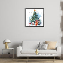 Load image into Gallery viewer, Diamond Painting - Partial Special Shaped - Christmas tree (30*30CM)
