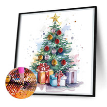 Load image into Gallery viewer, Diamond Painting - Partial Special Shaped - Christmas tree (30*30CM)
