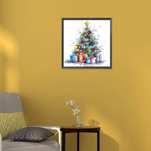 Load image into Gallery viewer, Diamond Painting - Partial Special Shaped - Christmas tree (30*30CM)
