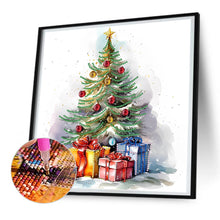 Load image into Gallery viewer, Diamond Painting - Partial Special Shaped - Christmas tree (30*30CM)
