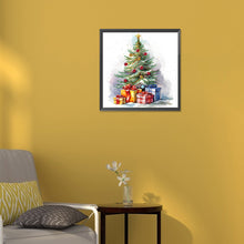 Load image into Gallery viewer, Diamond Painting - Partial Special Shaped - Christmas tree (30*30CM)
