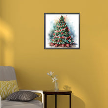 Load image into Gallery viewer, Diamond Painting - Partial Special Shaped - Christmas tree (30*30CM)
