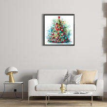 Load image into Gallery viewer, Diamond Painting - Partial Special Shaped - Christmas tree (30*30CM)
