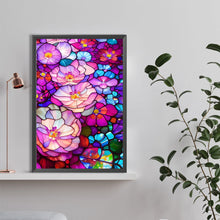 Load image into Gallery viewer, Diamond Painting - Full Round - lotus glass art (40*60CM)
