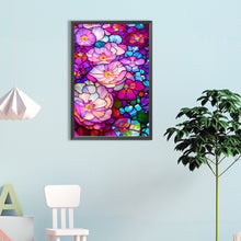 Load image into Gallery viewer, Diamond Painting - Full Round - lotus glass art (40*60CM)
