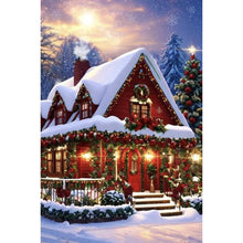 Load image into Gallery viewer, Diamond Painting - Full Round - snow House (40*60CM)
