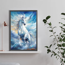 Load image into Gallery viewer, Diamond Painting - Full Round - white horse (40*60CM)
