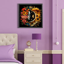 Load image into Gallery viewer, Diamond Painting - Full Round - Celestial bodies, sun and moon - yin and yang zodiac signs (40*40CM)
