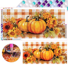 Load image into Gallery viewer, Diamond Painting - Full Round - pumpkin sunflower (80*40CM)
