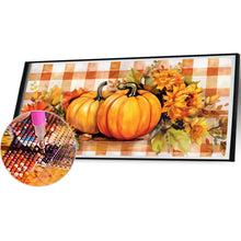 Load image into Gallery viewer, Diamond Painting - Full Round - pumpkin sunflower (80*40CM)
