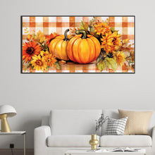 Load image into Gallery viewer, Diamond Painting - Full Round - pumpkin sunflower (80*40CM)
