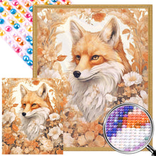 Load image into Gallery viewer, AB Diamond Painting - Full Round - fox (40*50CM)
