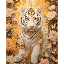 Load image into Gallery viewer, AB Diamond Painting - Full Round - white tiger (40*50CM)
