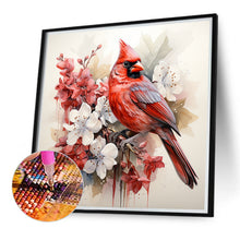 Load image into Gallery viewer, Diamond Painting - Full Round - cardinal on tree branch (40*40CM)
