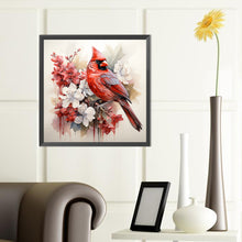 Load image into Gallery viewer, Diamond Painting - Full Round - cardinal on tree branch (40*40CM)
