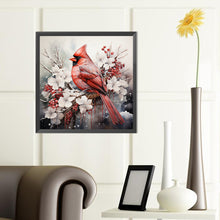 Load image into Gallery viewer, Diamond Painting - Full Round - cardinal on tree branch (40*40CM)
